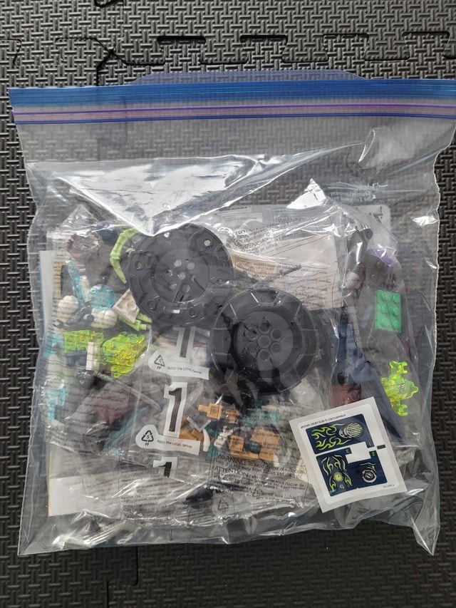 LEGO NINJAGO 70730: Chain Cycle Ambush Factory Sealed Bags NO BO - photo 4