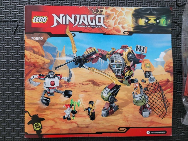 LEGO NINJAGO 70592: Salvage M.E.C. Factory Sealed Bags, NO BOX - photo 2