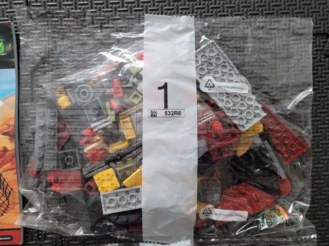 LEGO NINJAGO 70592: Salvage M.E.C. Factory Sealed Bags, NO BOX - photo 5
