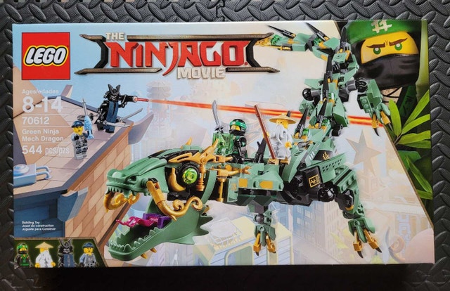 LEGO Ninjago 70612 Green Ninja Mech Dragon - New Sealed