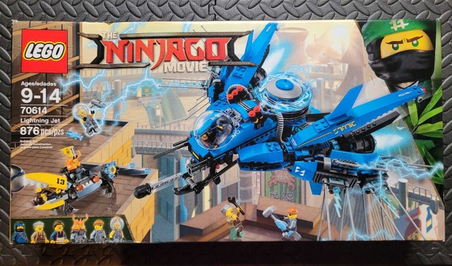 LEGO Ninjago Movie 70614 Lightning Jet - New & Sealed