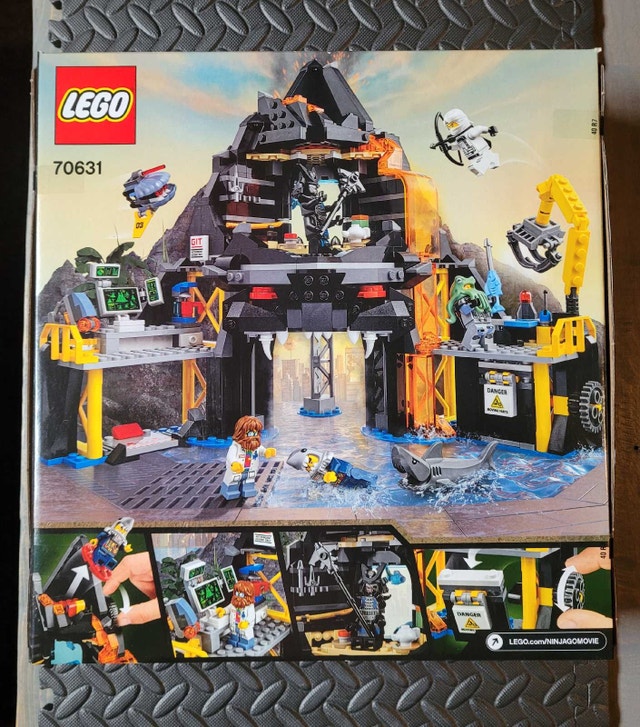 The Ninjago Movie 70631: Garmadon's Volcano Lair, New & Sealed - photo 2