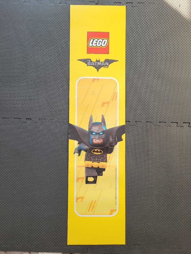 LEGO Batman Movie Store Sign - Very Rare Collectible