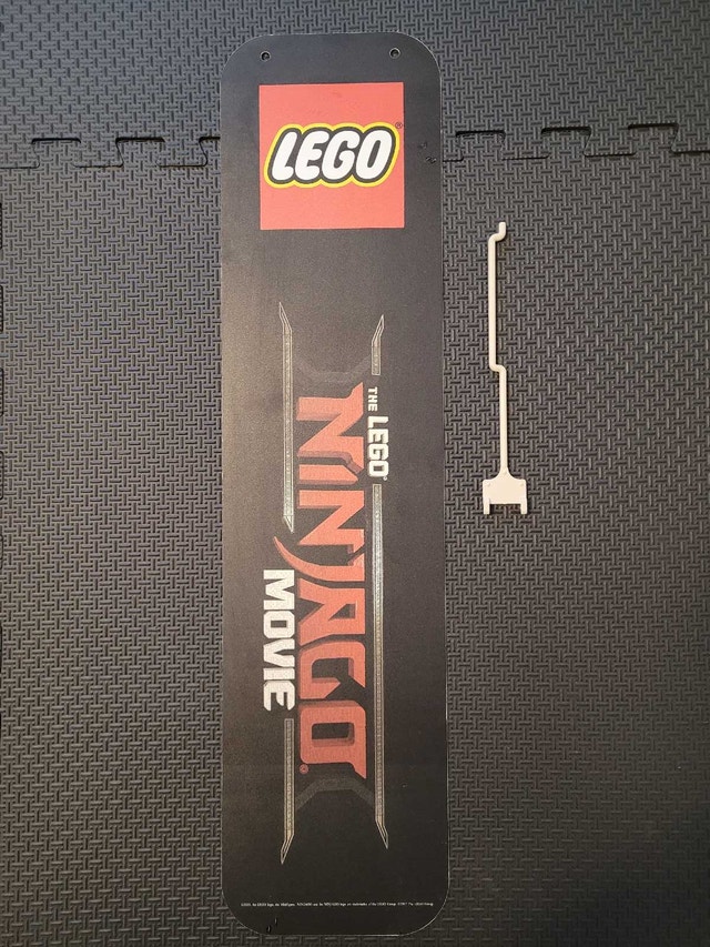 LEGO Ninjago Movie Store Vinyl Sign 61cm X 15.2cm (24"X6")