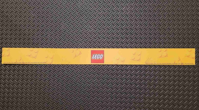 LEGO Store Shelf Strip Talker 2017 38cm X 3.2cm (15" X 1.25") Ne