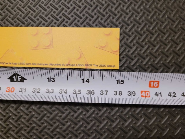 LEGO Store Shelf Strip Talker 2017 38cm X 3.2cm (15" X 1.25") Ne - photo 3