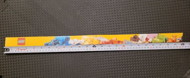 LEGO Store Shelf Strip Talker 60.96cm X 3.2cm (24"X1.25") New R - photo 2