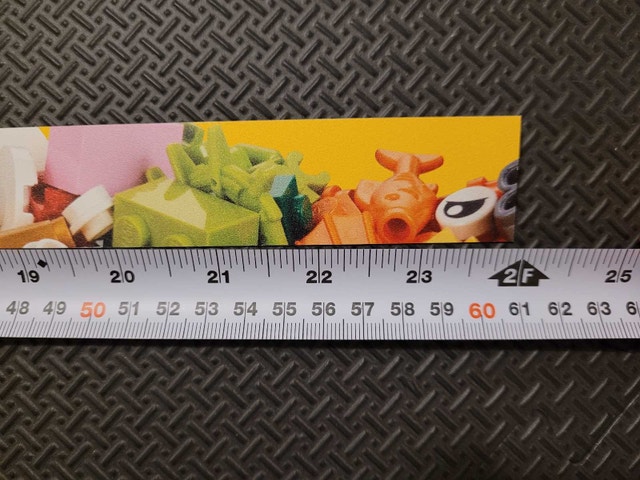 LEGO Store Shelf Strip Talker 60.96cm X 3.2cm (24"X1.25") New R - photo 3