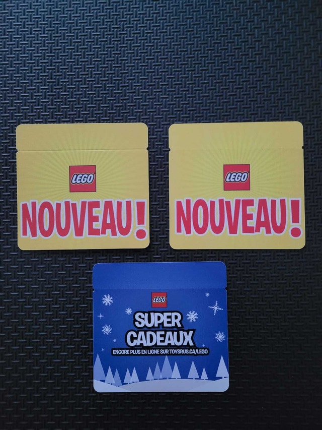 LEGO 3 Store Shelf Signs Lot, 12.8cm X 12.2cm (5" X 4.75") NEW - photo 2