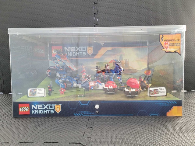 LEGO Nexo Knights 70312,70314,70315 Store Display Working Lights - photo 2