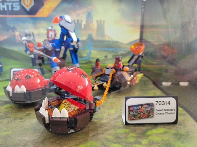 LEGO Nexo Knights 70312,70314,70315 Store Display Working Lights - photo 5