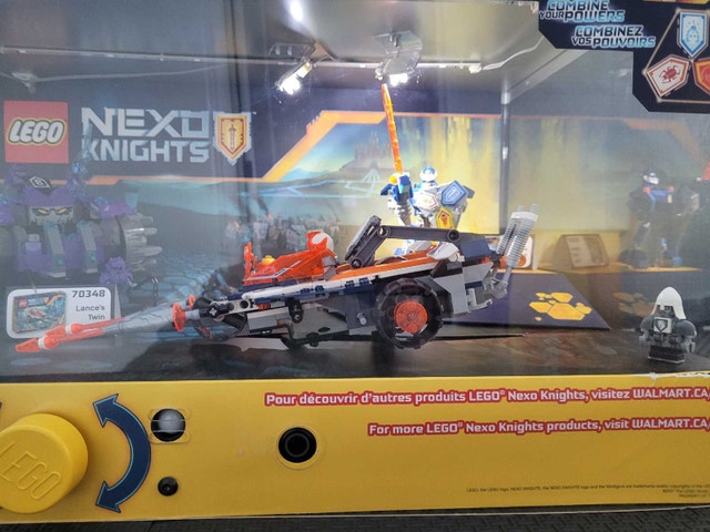 LEGO NEXO KNIGHTS Store Display 70348, 70350, 70362 Working Ligh - photo 3