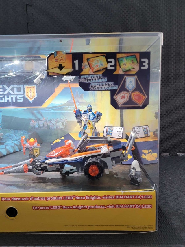 LEGO NEXO KNIGHTS Store Display 70348, 70350, 70362 Working Ligh - photo 4
