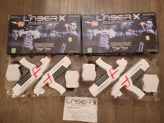 Laser Tag! 2 sets (4 guns and chest targets) - photo 3