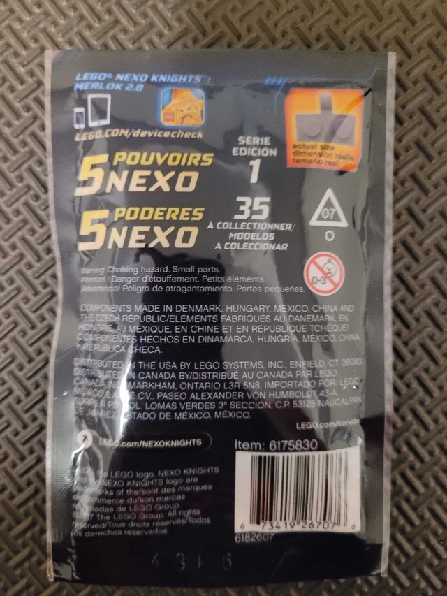 LEGO Nexo Knights 70372 Combo Powers Blind Bag - photo 2