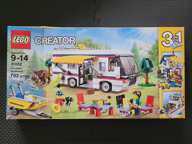 LEGO Creator 3-in-1 31052: Vacation Getaways, New & Sealed