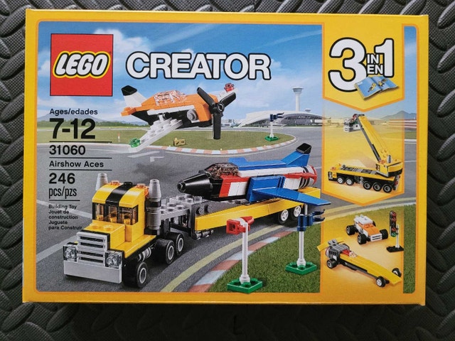 LEGO Creator 3-in-1 31060: Airshow Aces, New & Factory Sealed