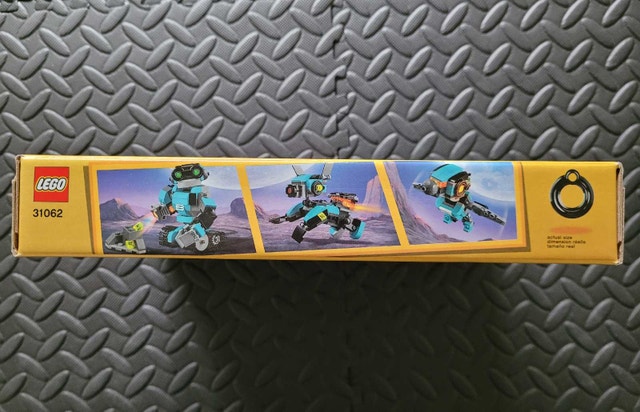 LEGO Creator 3-in-1 31062: Robo Explorer, New & Factory Sealed - photo 3