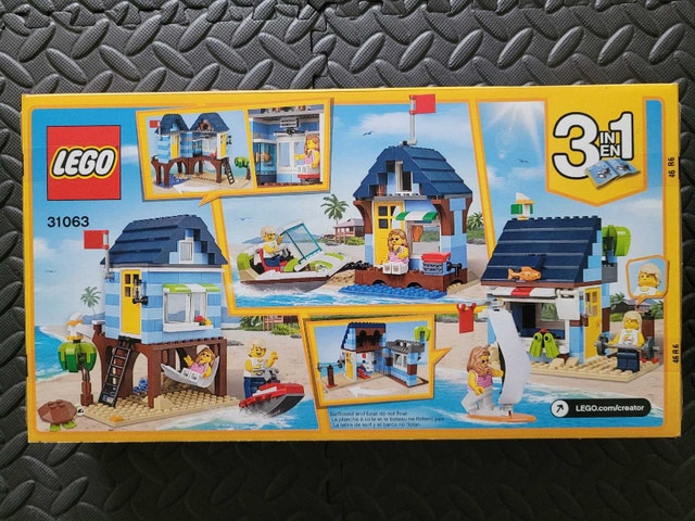 LEGO Creator 3-in-1 31063: Beachside Vacation, New & Sealed - photo 2