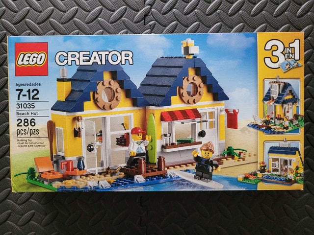LEGO Creator 3-in-1 31035: Beach Hut, New & Sealed