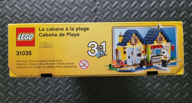 LEGO Creator 3-in-1 31035: Beach Hut, New & Sealed - photo 4