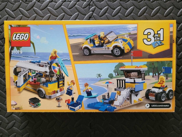 LEGO Creator 3-in-1 31079: Sunshine Surfer Van, New & Sealed - photo 2