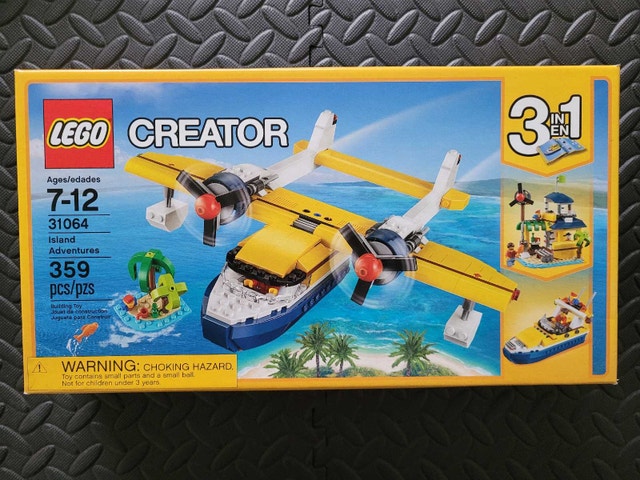 LEGO Creator 3-in-1 31064: Island Adventures, New & Sealed