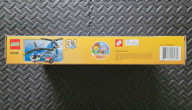 LEGO Creator 3-in-1 31049: Twin Spin Helicopter, New & Sealed - photo 5