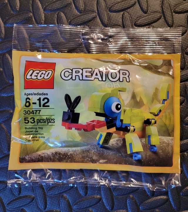 LEGO CREATOR 30477 Polybag Colorful Chameleon, New & Sealed