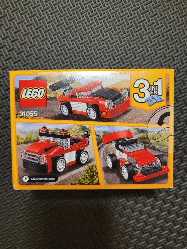LEGO CREATOR 31055: 3 in 1 Red Racer, New & Factory Sealed - photo 2