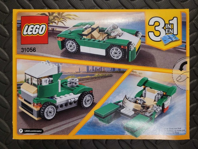 LEGO CREATOR 31056: 3 in 1 Green Cruiser, New and Factory Sealed - photo 2