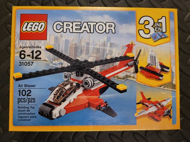 LEGO CREATOR 31057: 3 in 1 Air Blazer, New & Factory Sealed