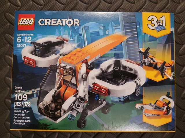 LEGO CREATOR 31071: 3 in 1 Drone Explorer, New & Factory Sealed