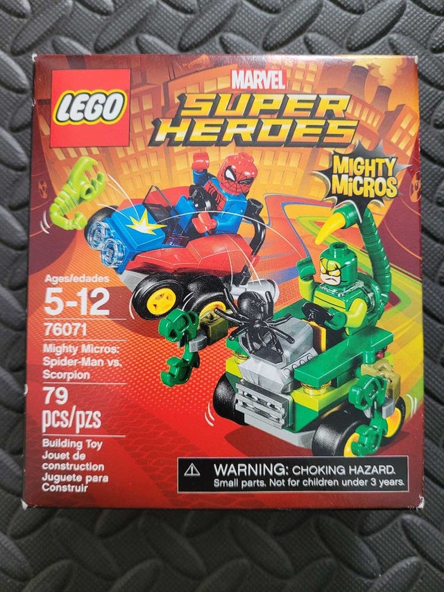 LEGO Marvel 76071: Mighty Micros Spider-Man vs Scorpion