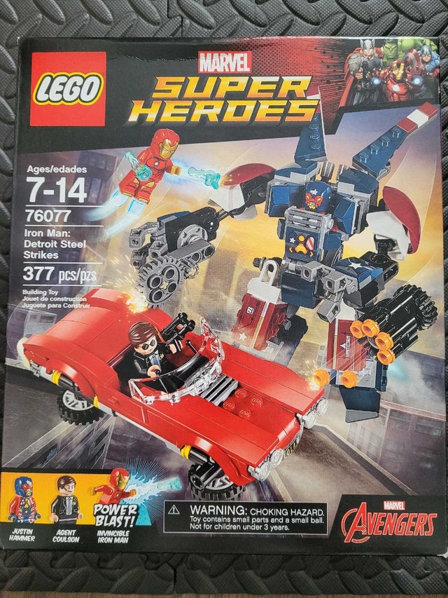 LEGO Marvel Super Heroes 76077: Iron Man: Detroit Steel Strikes
