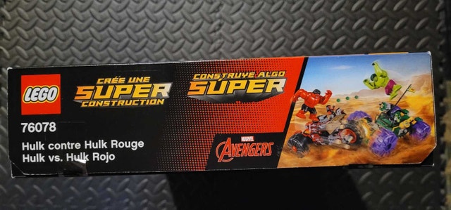 LEGO Marvel Super Heroes 76078 Hulk vs. Red Hulk, Factory Sealed - photo 5