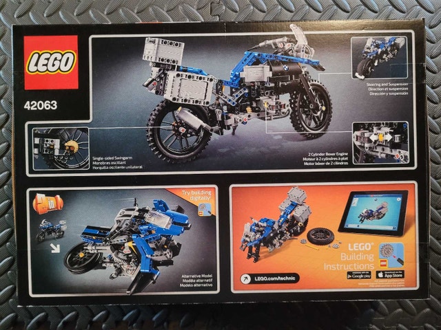 LEGO TECHNIC 42063 BMW R 1200GS Adventure, New & Factory Sealed - photo 2