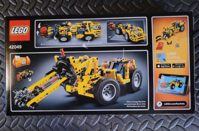 LEGO TECHNIC 42049: Mine Loader New & Factory Sealed, Rare - photo 2