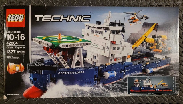 LEGO TECHNIC 42064: Ocean Explorer, New, Factory Sealed