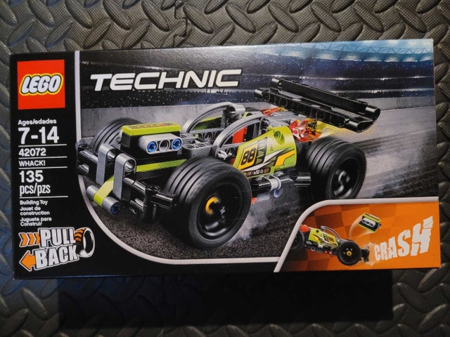 LEGO TECHNIC 42072: WHACK! New & Factory Sealed, Retired.