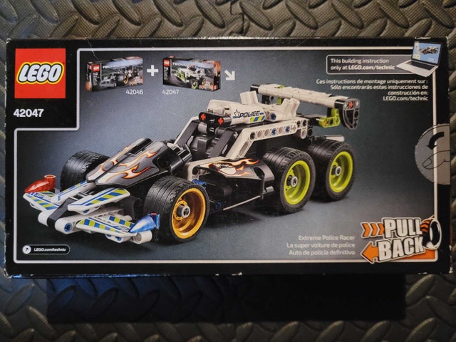 LEGO TECHNIC 42047: Police Interceptor, New & Factory Sealed - photo 2