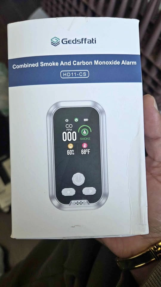 Gedsffati Combined Smoke Carbon Monoxide Alarm HD11-CS