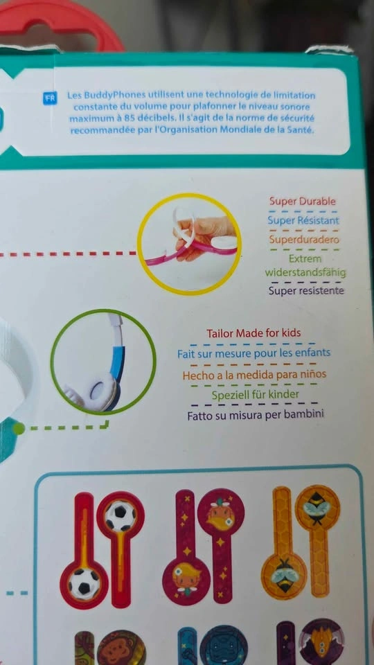 buddyPHONES Kids Headphones Safe Audio 85dB - photo 4