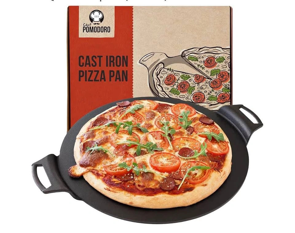 15-inch Cast Iron Pizza Pan