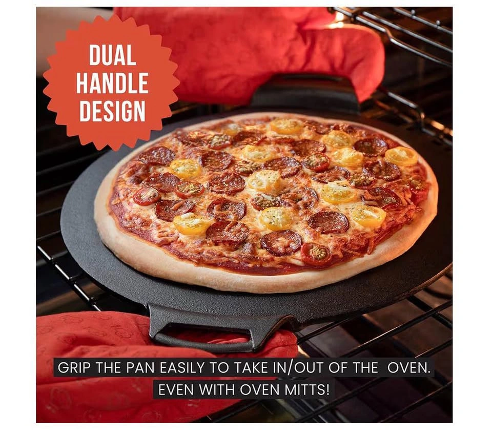 15-inch Cast Iron Pizza Pan - photo 3