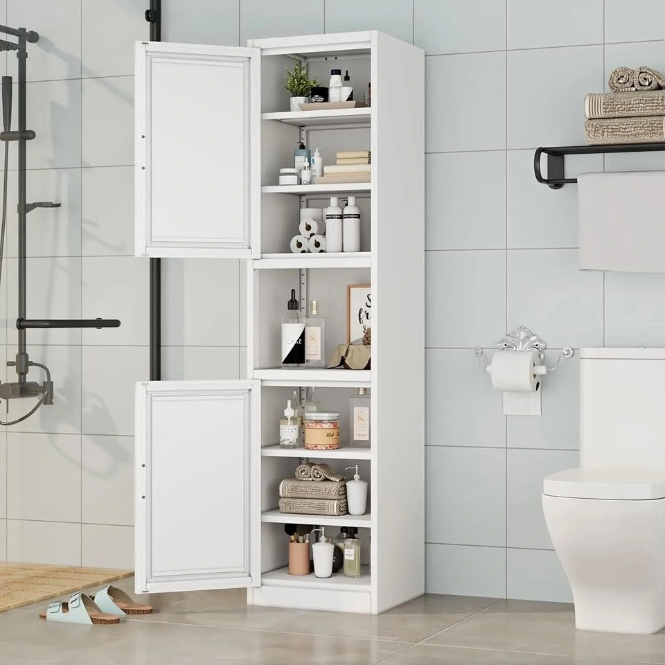 White bathroom cabinet LD124684