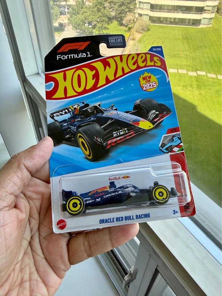 Hot Wheels Formula 1 Oracle Red Bull Racing Car - US Card