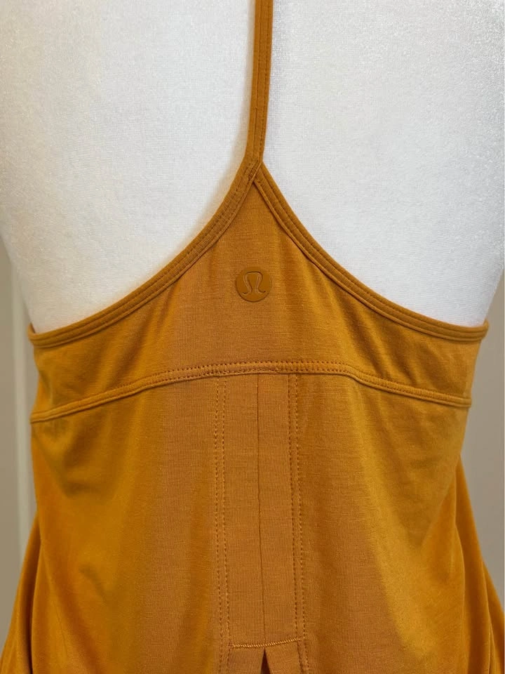 LULULEMON Mustard Yellow V-Neck Tank Top Size 8 - photo 5