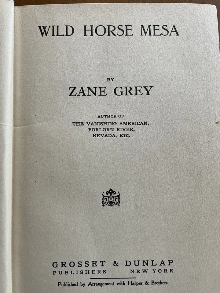 1928 Zane Grey Wild Horse Mesa - photo 4