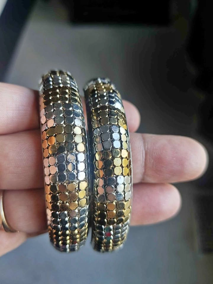 Pair of Metallic Bangles